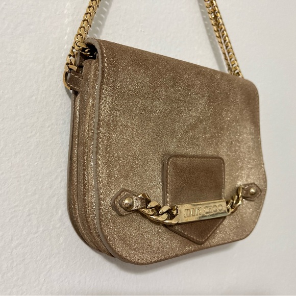 Jimmy Choo Gold Crossbody